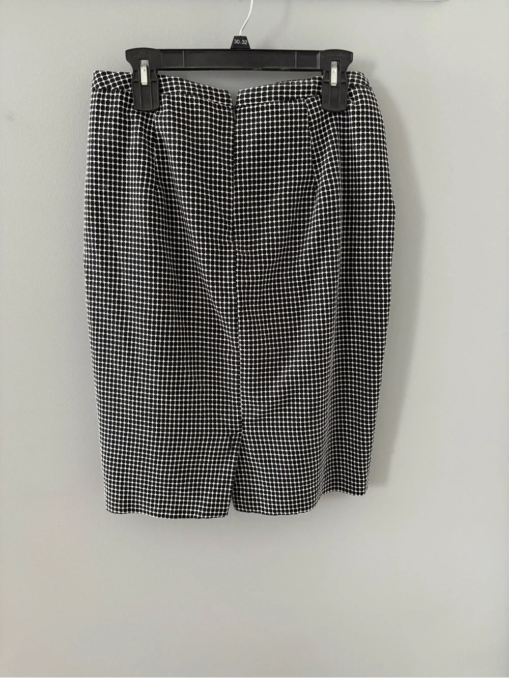 Merona Black & White Pencil Skirt